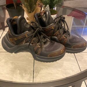 Louis Vuitton Paris tennis shoes sneakers